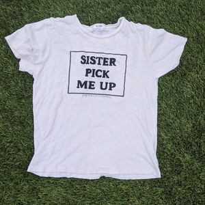 re/done sister pick me up graphic tee